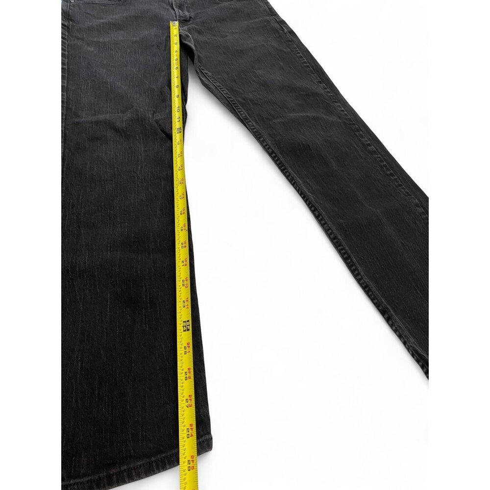 Michael Kors Men Grant Classic Fit Black Jeans 32x30 Stretch - Picture 6 of 9